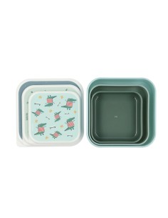 3 CAJAS ALMUERZO CROC 2